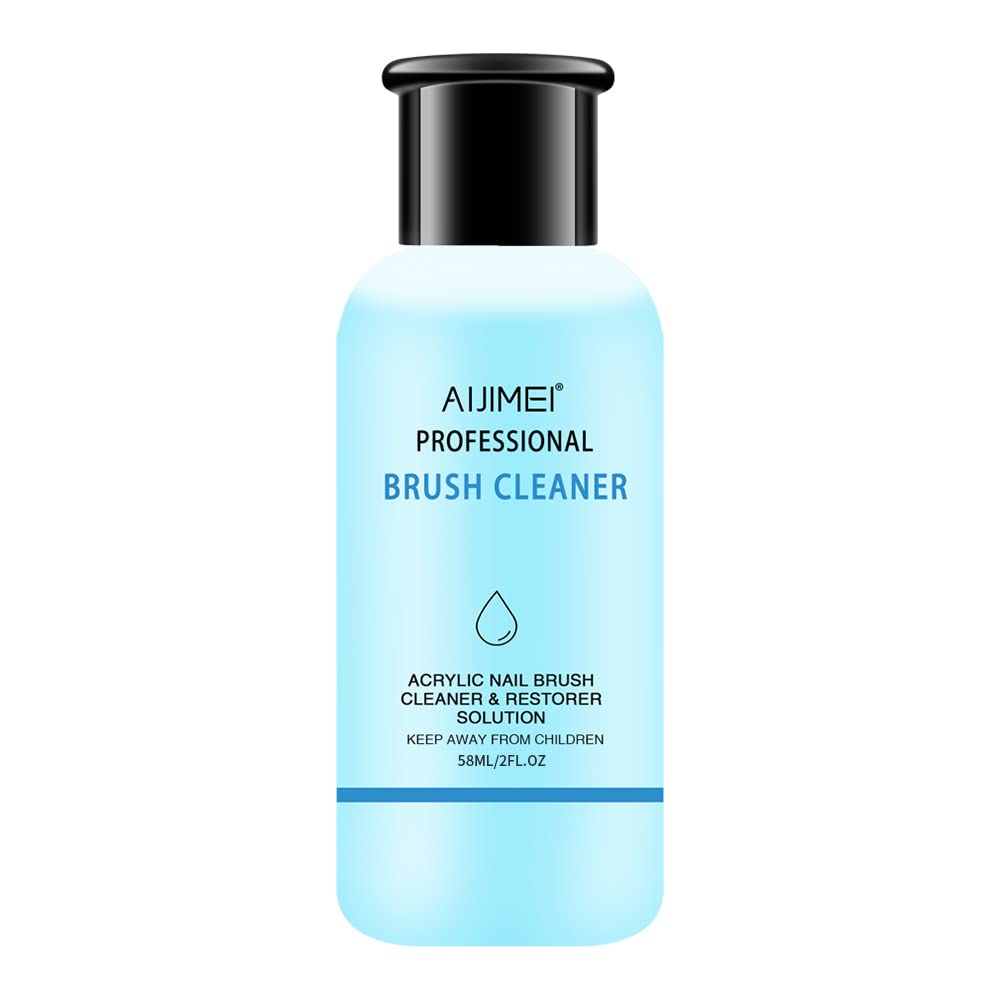 Acrylic Nail Brush Cleaner Travel Set – 58ml Kit