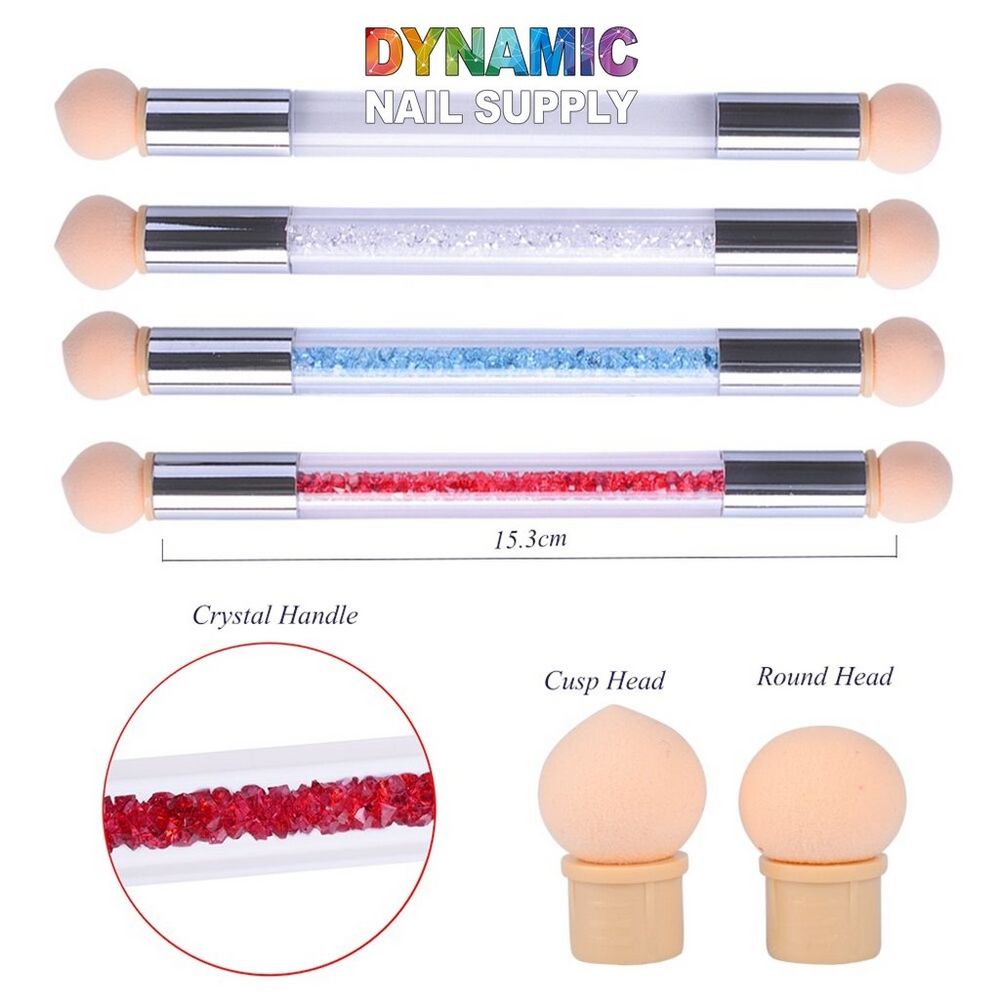 Gradient Glitter Nail Brush: Double-Head Dotting Tool Review
