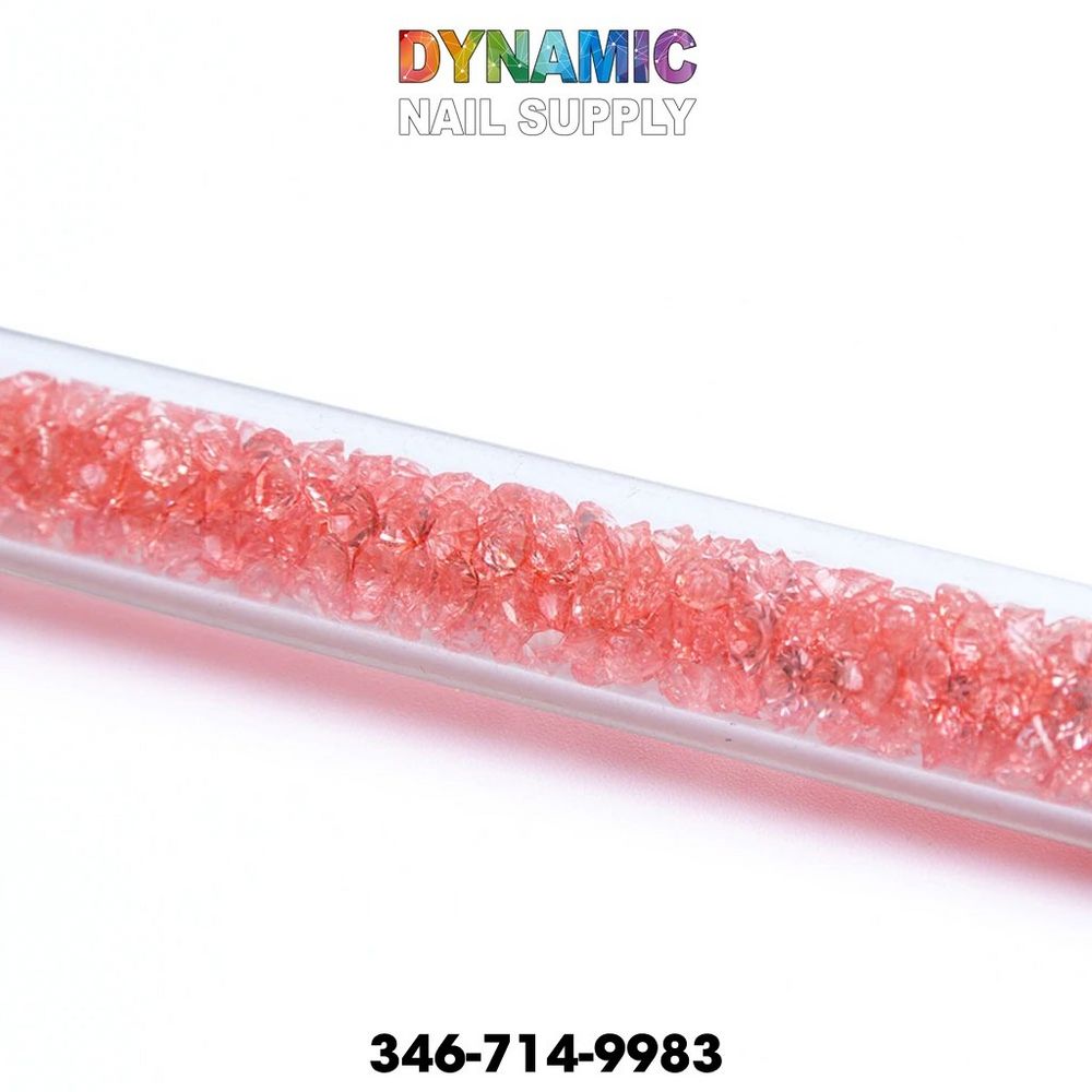 double head glitter nail brush sponge pen - 5