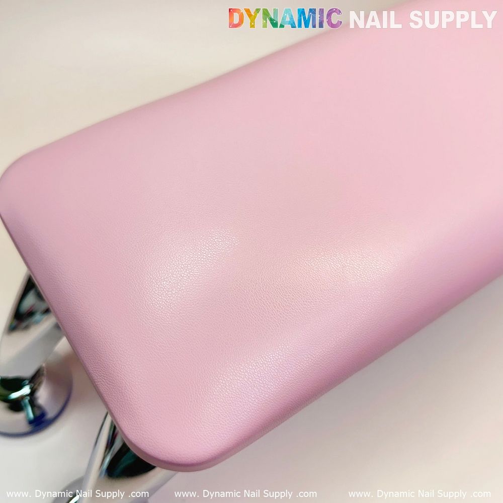 pink microfiber manicure armrest pillow - 2