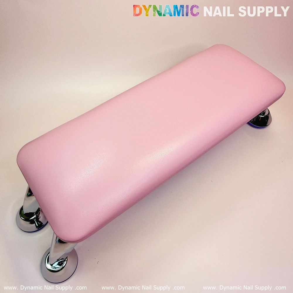 pink microfiber manicure armrest pillow - 4