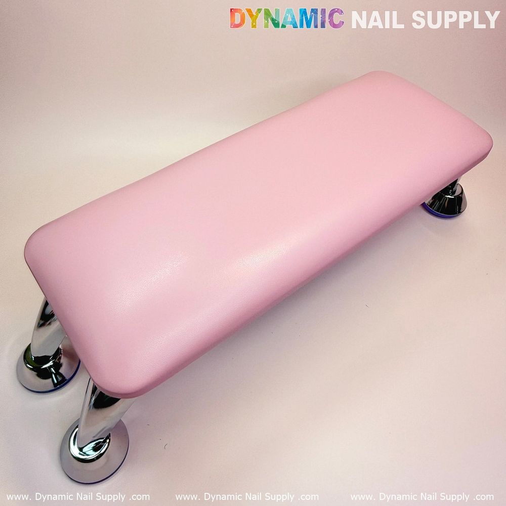 pink microfiber manicure armrest pillow - 6
