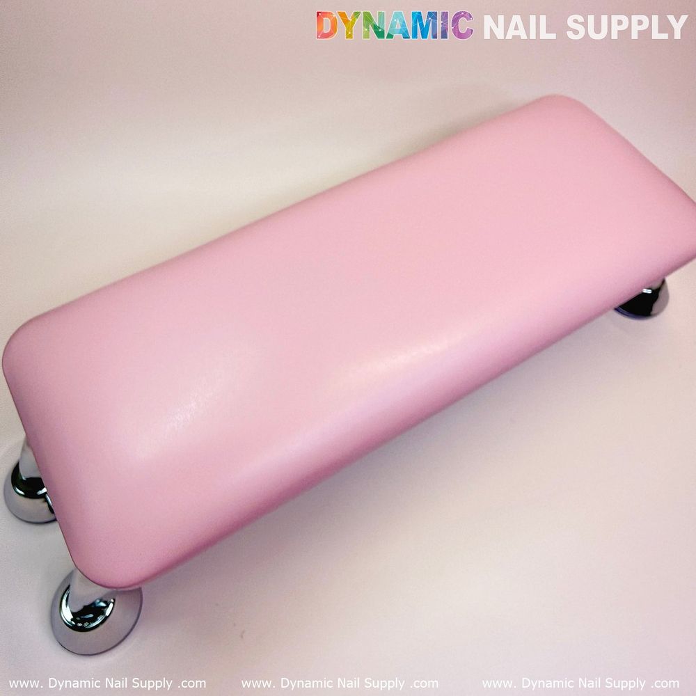 pink microfiber manicure armrest pillow - 7