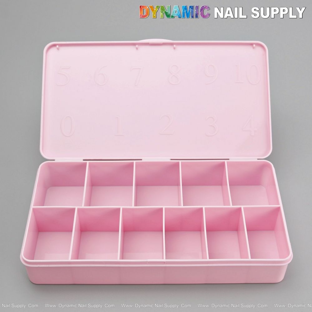 Pink Nail Tip Organizer Box: A Beginner’s Starter Guide