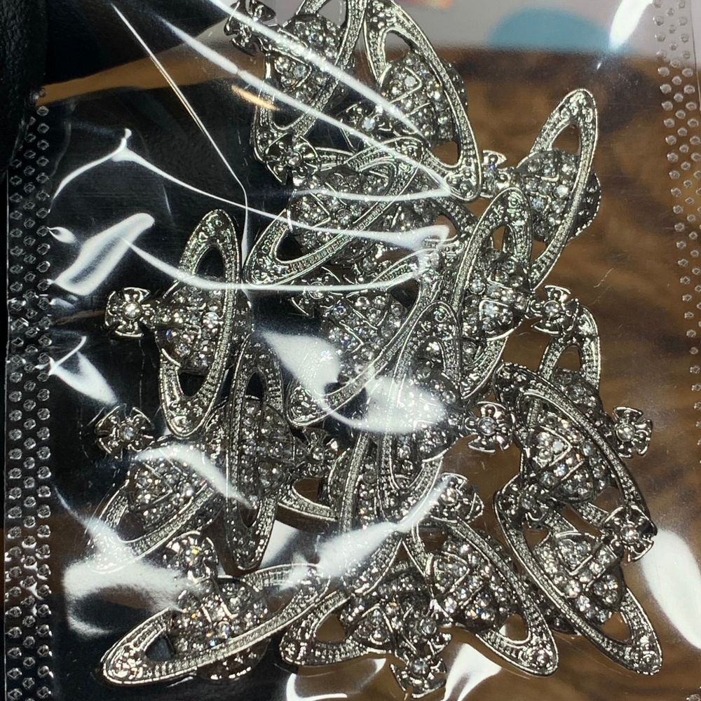 silver planet nail charms in bag - 5