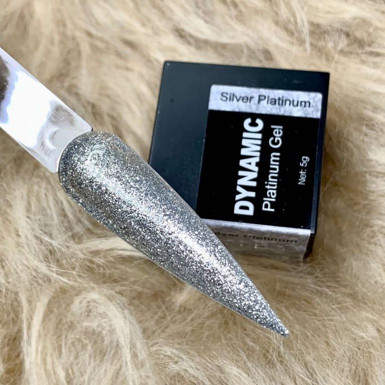 Sparkle Silver Gel Polish — Ideal for Line Painting